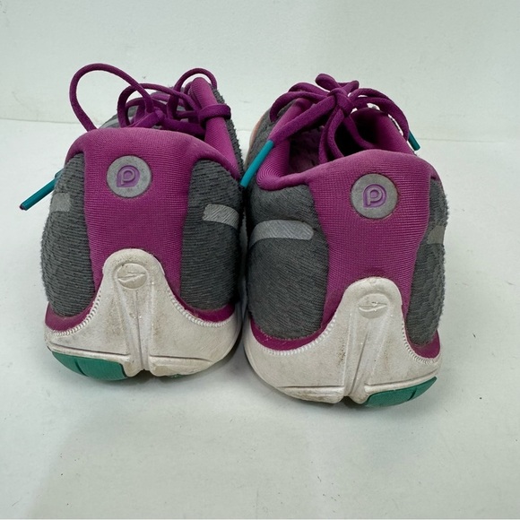Brooks Pure Connect Grey & Purple Athletic Shoes Running - Picture 5 of 7
